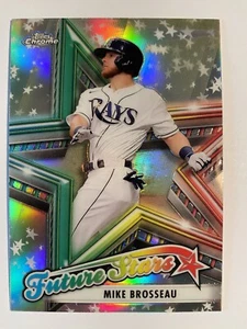 2021 Topps Chrome Future Stars #FS-12 Mike Brosseau - Tampa Bay Rays - Bild 1 von 1