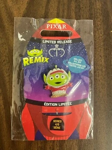 DISNEY PIXAR ALIEN REMIX FORKY PIN ON CARD LIMITED RELEASE Series 4/6 - Picture 1 of 2