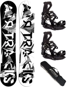 Snowboard Set AIRTRACKS Bwf + Fijación Estrella O Master + Sb Bolsa / 155 159 - Imagen 1 de 15