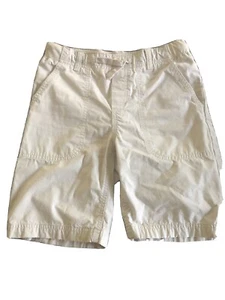 Jungen Lands End khaki lässige Baumwollshorts - Größe M (8) - Bild 1 von 4
