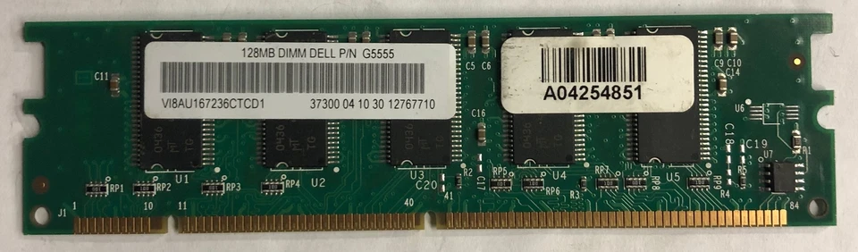 Dell PowerEdge 2650 Server VI8AU167236CTCD1 128MB RAM Memory- G5555 - Image 1 of 1