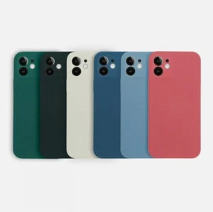 Ultra Thin Frosted Soft Silicone Phone Case For iPhone 12 / 12 Mini / 12 Pro - Picture 1 of 37