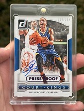 2014-15 Panini Stephen Curry STARS ON-CARD Signing Card Autographed #113/199