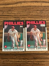 1985 Topps & Opee -pee-chee 120 Steve Carlton HOF #360 - Philadelphia Phillies