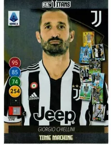 PANINI CALCIATORI ADRENALYN XL TITANS 2022 T75 CHIELLINI (TIME MACHINE) JUVENTUS - Bild 1 von 2