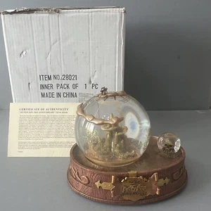 Disney Peter Pan Neverland 50th Anniversary Musical Snowglobe Schneekugel OVP - Bild 1 von 23