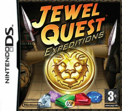 Jewel Quest Expeditions Nintendo DS EXCELLENT Condition (PLAYS ON 3DS) - Image 1 of 4