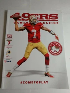 2014 49ers Gameday Magazine.  Game 7 Redskins vs 49ers on 11/23/14. - Picture 1 of 4