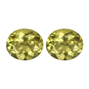 2.54 Ct Valuable Perfect Oval 7.9 x 6.4 MM Yellow Brazil Natural Yellolw Beryl - Imagen 1 de 4