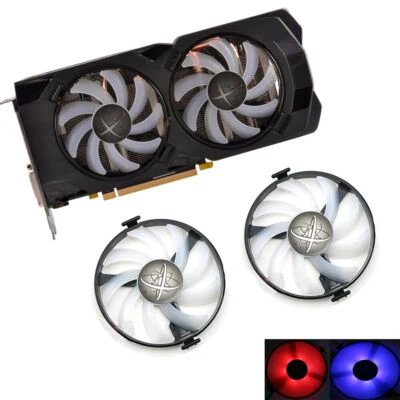 FDC10U12S9-C 90mm VGA Fan For XFX RX470 478 480 570 580 GPU Graphics Card Fan - Image 1 of 4