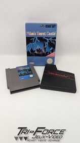 Milon's Secret Castle Nintendo Nes W/ Box No Manual, Tested ! Free Shipping