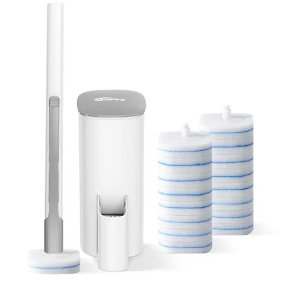 Oshang Disposable Toilet Brush - Toilet Bowl Wand, Toilet Bowl Cleaner - Image 1 of 4