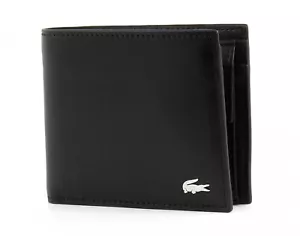 LACOSTE FG Billfold & Coin M Nero - Imagen 1 de 3