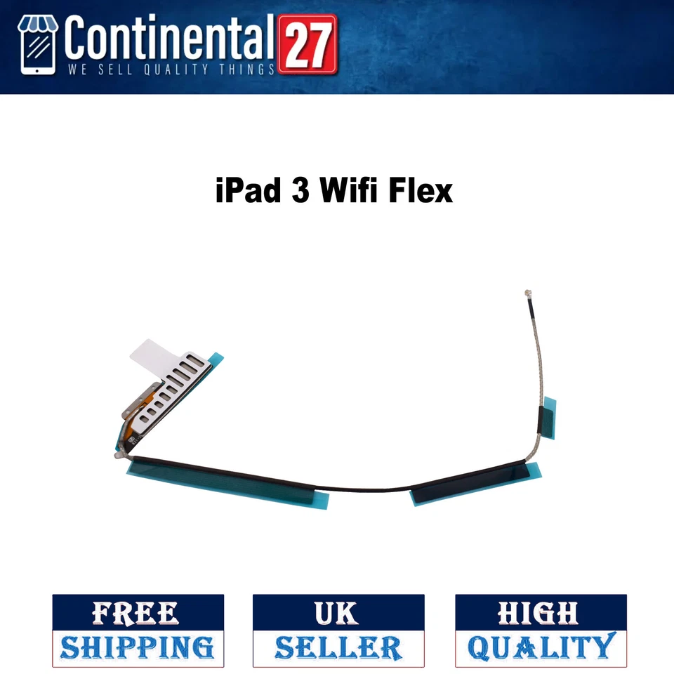 Wireless Wi Fi Antenna Flex Cable Replacement Part For iPad 3 3rd Generation - Image 1 of 1