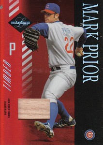 2003 Leaf Limited Timber Chicago Cubs Baseball Card #144 Mark Prior A /25