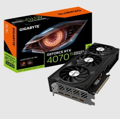 GIGABYTE GeForce RTX 4070 Ti SUPER WINDFORCE OC 16G