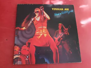 Vinegar Joe - Rock`n Roll Gypsies Pink Rim Island 1972 Germany vg+ Brooks Palmer - Imagen 1 de 6
