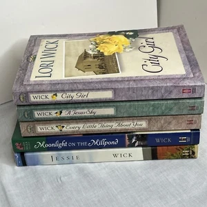 Lot of 3 Yellow Rose Series Trilogy Lori Wick +2 Jessie Tucker Mills - Picture 1 of 5