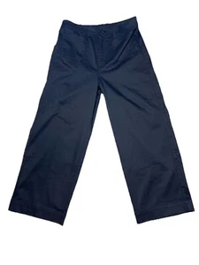 Talbots makellos hohe Taille weites Bein kurze schwarze Hose Damengröße 8 - Bild 1 von 9