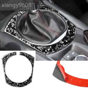 Forged Carbon Fiber Central Control Gear Shift Box Trim For Mazda MX-5 2016-2020 - Picture 1 of 9