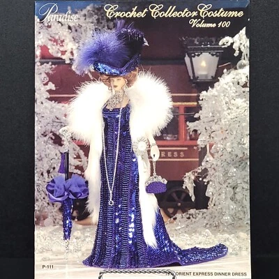 Paradise Publications 1911 Orient Express Dinner Dress Crochet Collector Costume - Image 1 of 2