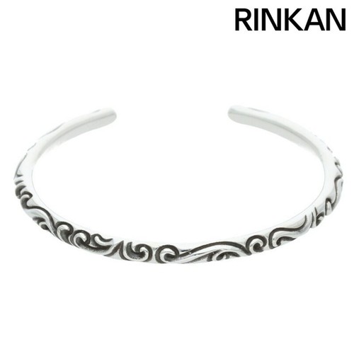 CHROME HEARTS BRACCIALE cuori cromati fascia pergamena bracciale argento uomo usatoe131e25b437be2d