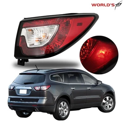 Tail Light Fit For Chevrolet Traverse 2013-2017 Passenger Side Outer With Bulb - Image 1 of 4