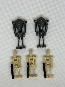 LEGO Star Wars Battle Droid & Super Battle Droid Minifigures Lot