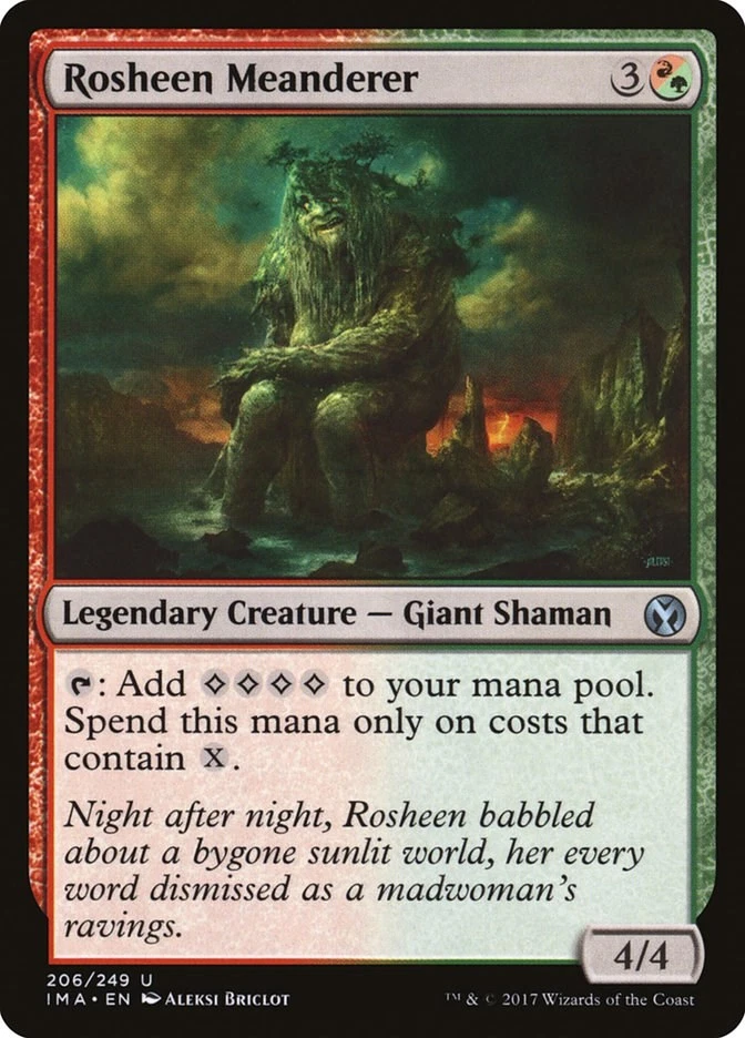 Rosheen Meanderer 206 LP Normal Iconic Masters MTG EN - Image 1 of 1