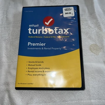 TurboTax Premier 2017 Read Discription notes - Image 1 of 2