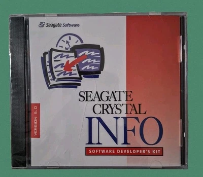 Seagate Crystal CD Rom 5.0 Software Developers Kit SDK 1997 New Sealed - Image 1 of 2