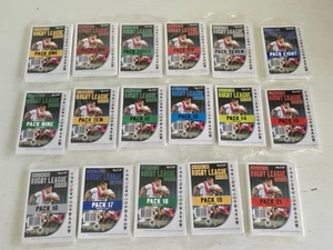 Tarjetas de la liga de rugby de periódico telégrafo 2003 paquetes sin abrir 1-3,6-10,12-19 21 - Imagen 1 de 11