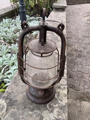 ancienne lampe tempête STURMTROTZ PANZER - Photo 1/4
