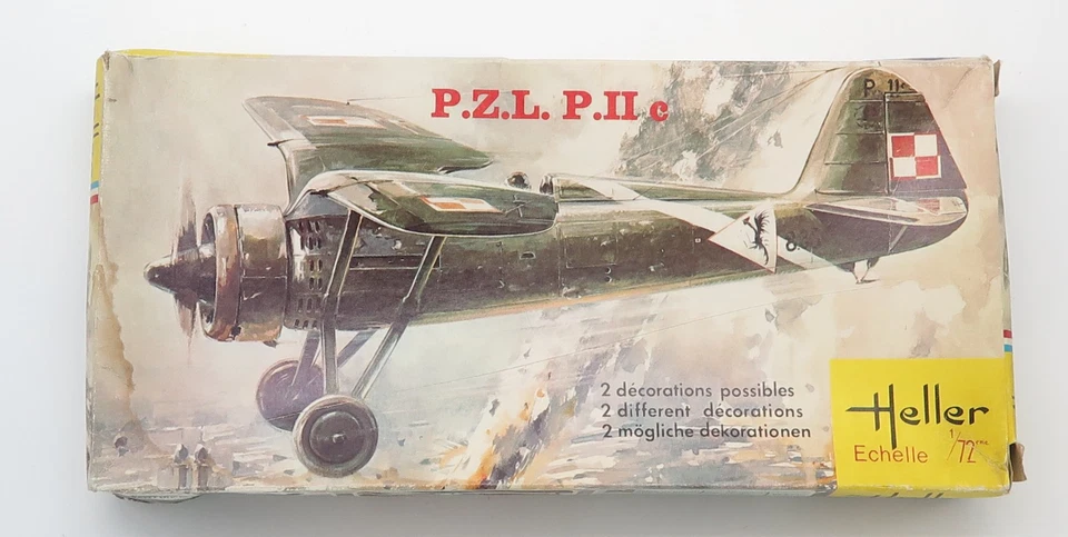 HELLER 161 - P.Z.L. P.II c   1:72 - Immagine 1 di 4