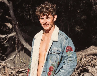 Handsome Male Portrait Physique Gay Interest Limited Edition Photo 8.5x11 10.25 - Image 1 of 2