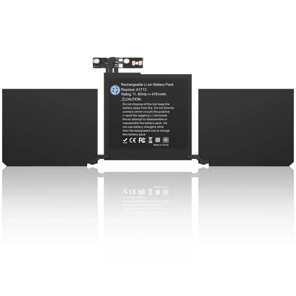 Batería de repuesto para portátil S.H compatible con Apple A1708 A1713 Foto 1 de 1