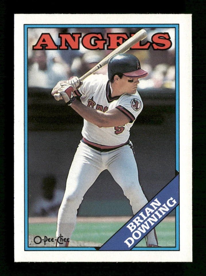 1988 O-Pee-Chee #331 Brian Downing California Angels - Image 1 of 2