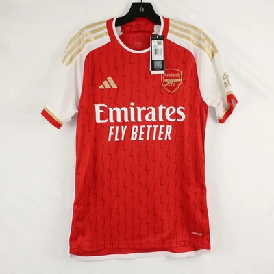 Camisa de futebol masculina pequena Adidas Arsenal 23/24 Home Soccer Saka 7 HR6929 - Imagem 1 de 4