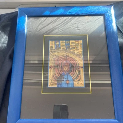 Kunstdruck    Friedensreich  Hundertwassers Bild - Bild 1 von 4