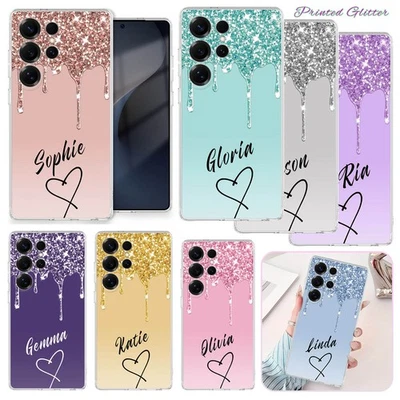 For Samsung Galaxy S24 S23 S25 A16 Personalised Case Elegant Custom Phone Cover - Image 1 of 4
