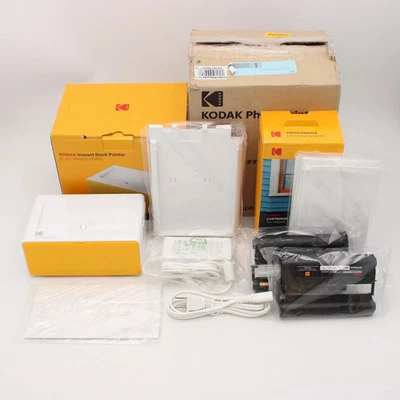 Kodak Instant Dock Printer PD460 With 80-Sheet 4x6" Bundle In White - Image 1 of 4