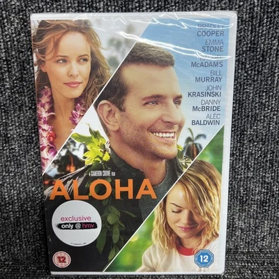 ALOHA [DVD] - DVD Bradley Cooper Brand New Sealed Rare Freepost In Uk - Image 1 of 2