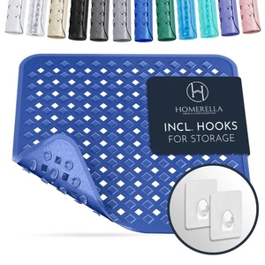 Anti Slip Shower Mat | Anti Mold Non Slip Bathtub Mat for Inside Shower | Squ... - Picture 1 of 7