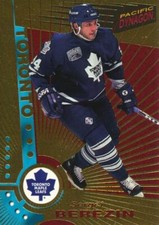1997-98 Pacific Dynagon #120 SERGEI BEREZIN - Toronto Maple Leafs