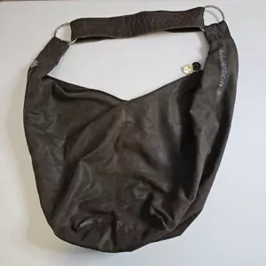Vintage Lululemon Hobo Slouch groß braun Canvas Windel Sporttasche - Bild 1 von 11