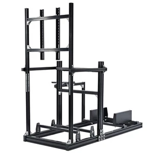 Zootopo Perfil de Aluminio Racing Sim Cockpit con Monitor Mount Fit para Logitech - Imagen 1 de 7