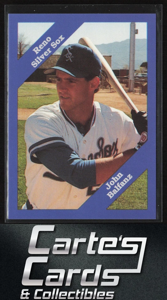 John Balfanz 1989 Cal League #261 Reno Silver Sox - Image 1 of 2