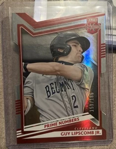 2022 Elite Extra Edition Guy Lipscomb /186! Die-cut Prospect Rookie RC - Picture 1 of 2
