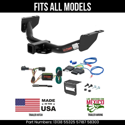 Kit de arnés de cableado de 5 pines enganche de remolque para Mazda B3000 94-07 se adapta a todos los modelos Curt Foto 1 de 4