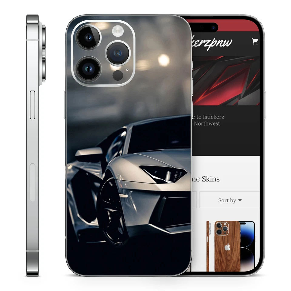 Pelli decalcomania vinile iPhone Lamborghini - Immagine 1 di 1